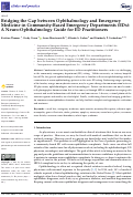 Cover page: Bridging the Gap between Ophthalmology and Emergency Medicine in Community-Based Emergency Departments (EDs): A Neuro-Ophthalmology Guide for ED Practitioners.