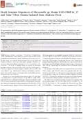 Cover page: Draft Genome Sequences of Shewanella sp. Strain UCD-FRSP16_17 and Nine Vibrio Strains Isolated from Abalone Feces.