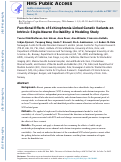 Cover page: Functional Effects of Schizophrenia-Linked Genetic Variants on Intrinsic Single-Neuron Excitability: A Modeling Study