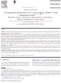 Cover page: Levonorgestrel release rates over 5 years with the Liletta® 52-mg intrauterine system