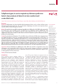 Cover page: Latent class models identify two subphenotypes in respiratory distress syndrome with differential response to positive end-expiratory pressure.