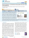 Cover page: Energy Performance of Zeolite-Based Drying Bead Desiccants Used to Dry Paddy Rice.