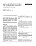 Cover page: Coupling to Fast Waves Near the Lower Hybrid Frequency