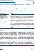 Cover page: Improving Groundwater Model in Regional Sedimentary Basin Using Hydraulic Gradients