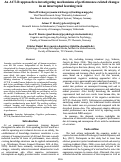 Cover page: An ACT-R approach to investigating mechanisms of performance-related changesin an interrupted learning task