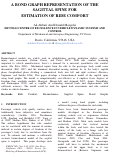Cover page: A Bond Graph Representation of the Sagittal Spine for Estimation of Ride Comfort