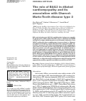 Cover page: The role of BAG3 in dilated cardiomyopathy and its association with Charcot-Marie-Tooth disease type 2