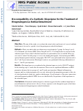 Cover page: Biocompatibility of a Synthetic Biopolymer for the Treatment of Rhegmatogenous Retinal Detachment