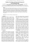 Cover page: Machine Tool Design and Operation Strategies for Green Manufacturing