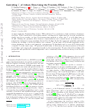 Cover page: Controlling Tc of iridium films using the proximity effect