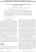 Cover page: Advances in numerical methods under wiggler period averaging for free electron laser simulation