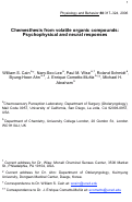 Cover page: Chemesthesis from volatile organic compounds: Psychophysical and neural responses