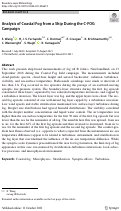 Cover page: Analysis of Coastal Fog from a Ship During the C-FOG Campaign