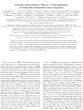 Cover page: First Direct Measurement of Mg22(α,p)Al25 and Implications for X-Ray Burst Model-Observation Comparisons