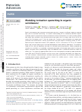 Cover page: Modeling ionization quenching in organic scintillators