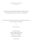 Cover page: Igniting Interaction through Mississippian Tradition-making: An Interregional Analysis at the Audrey Site (11GE20)