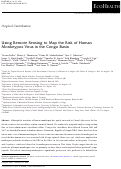 Cover page: Using Remote Sensing to Map the Risk of Human Monkeypox Virus in the Congo Basin