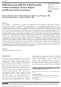 Cover page: AIDS-Associated BK Virus Nephropathy in Native Kidneys: A Case Report and Review of the Literature