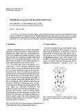 Cover page: Properties of La2CuO4 and related compounds