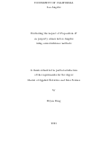 Cover page: Evaluating the impact of Proposition 47 on property crimes in Los Angeles using causal inference methods