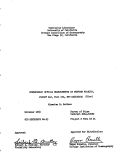 Cover page: Atmospheric optical measurements in western Florida, Flight 112, Part III: Sky radiances (blue)