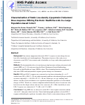 Cover page: Characterization of Statin Low-Density Lipoprotein Cholesterol Dose-Response Using Electronic Health Records in a Large Population-Based Cohort