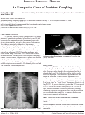 Cover page: An Unexpected Cause of Persistent Coughing