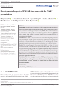 Cover page: Developmental aspects of FXAND in a man with the FMR1 premutation