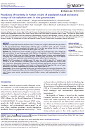 Cover page: Prevalence of trachoma in Yemen: results of population-based prevalence surveys of 42 evaluation units in nine governorates