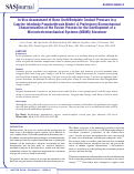 Cover page: In Vivo Assessment of Bone Graft/Endplate Contact Pressure in a Caprine Interbody Pseudarthrosis Model: A Preliminary Biomechanical Characterization of the Fusion Process for the Development of a Microelectromechanical Systems (MEMS) Biosensor