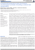 Cover page: Comprehending expository texts: the dynamic neurobiological correlates of building a coherent text representation