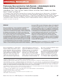 Cover page: Pulmonary Neuroendocrine Cells Secrete γ-Aminobutyric Acid to Induce Goblet Cell Hyperplasia in Primate Models