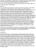 Cover page: Spectral and Spatial Classification of Hyperspectral Images Based on ICA and Reduced Morphological Attribute Profiles