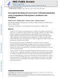 Cover page: Personalized Dosimetry for Liver Cancer Y-90 Radioembolization Using Computational Fluid Dynamics and Monte Carlo Simulation