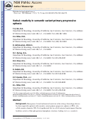 Cover page: Verbal creativity in semantic variant primary progressive aphasia