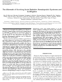 Cover page: The Aftermath of Surviving Acute Radiation Hematopoietic Syndrome and its Mitigation