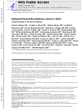 Cover page: NCCN Guidelines Insights: Malignant Pleural Mesothelioma, Version 3.2016.