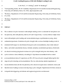 Cover page: Cyclic Loading Response of Silt with Multiple Loading Events