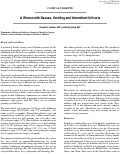 Cover page: A Woman with Nausea, Vomiting and Intermittent Urticaria