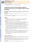 Cover page: Longitudinal monitoring of demineralization peripheral to orthodontic brackets using cross polarization optical coherence tomography