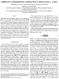 Cover page: Merits of a Sub-Harmonic Approach to a Single-Pass, 1.5-Angstrom FEL