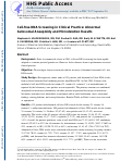 Cover page: Cell-free DNA screening in clinical practice: abnormal autosomal aneuploidy and microdeletion results