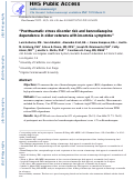 Cover page: Posttraumatic Stress Disorder Risk and Benzodiazepine Dependence in Older Veterans with Insomnia Symptoms