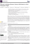 Cover page: Galectin-3 in Kidney Diseases: From an Old Protein to a New Therapeutic Target