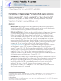 Cover page: Heritability of Hippocampal Formation Sub-region Volumes