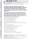 Cover page: TBCRC 019: A Phase II Trial of Nanoparticle Albumin-Bound Paclitaxel with or without the Anti-Death Receptor 5 Monoclonal Antibody Tigatuzumab in Patients with Triple-Negative Breast Cancer