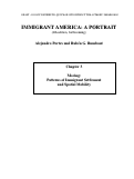 Cover page: Moving Patterns of Immigrant Settlement and Spatial Mobility