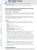 Cover page: Does Acute Kidney Injury From an Ultramarathon Increase the Risk for Greater Subsequent Injury?