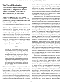 Cover page: The Use of Replicative Studies in Understanding the Function of Expedient Tools: The Sandstone Saws of San Nicolas Island, California