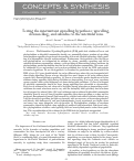 Cover page: Testing the intermittent upwelling hypothesis: upwelling, downwelling, and subsidies to the intertidal zone